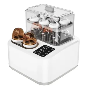 Baby Bottle Warmer,8-in-1 Smart Fast Baby Milk Warmer with LCD Timer for Breastmilk or Formula, Accurate Temperature