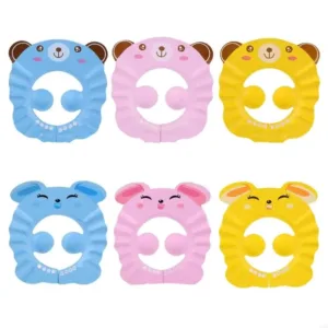 Shampoo Shower for Toddler Babies Kids Children Bathing Protective Bath J60B