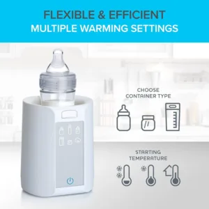 Digital Bottle Warmer & Sterilizer for Baby Bottles, Baby Food Jars, and Milk Bags |Eliminates 99.9% of Germs |4 Heating Options