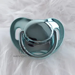 MIYOCAR unique design gold pink 3 size choose bling pacifiers SGS pass food grade BPA free pacifier dummy P10
